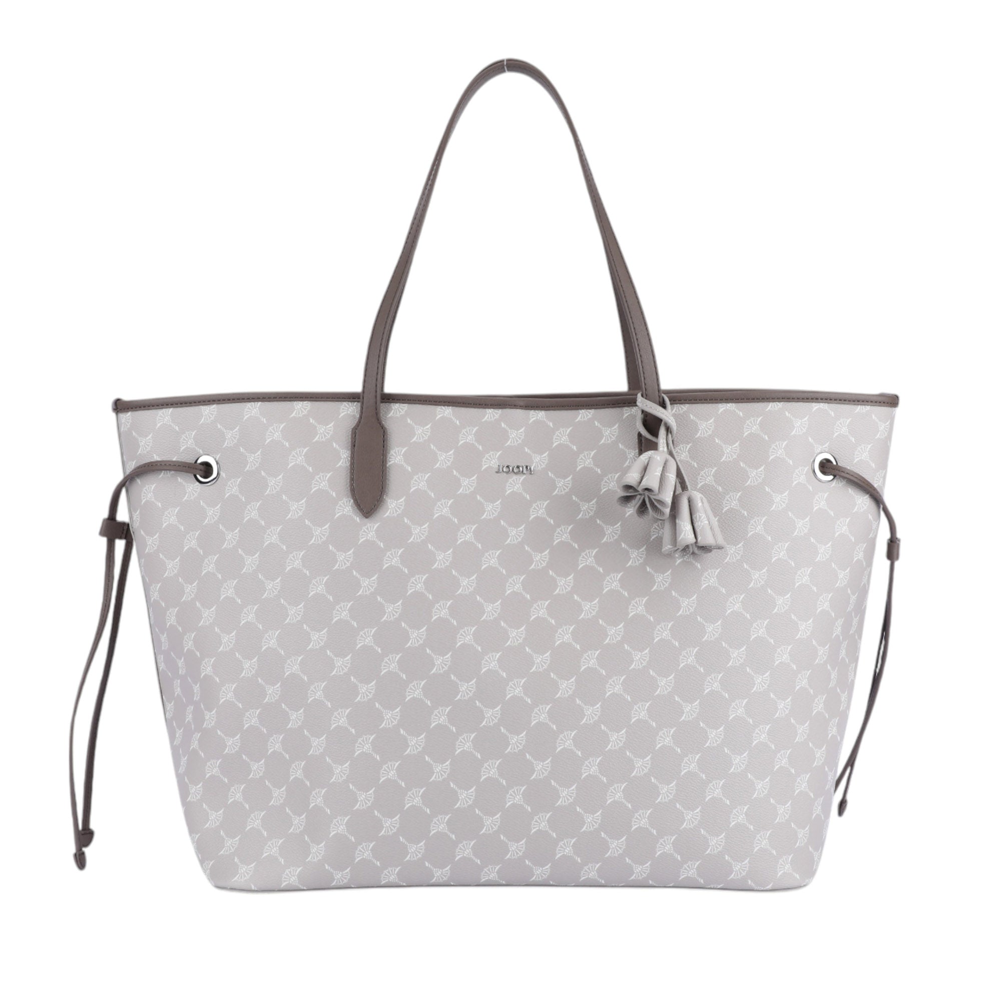 JOOP! Damen Handtasche - Cortina 1.0 Lara Shopper xlho 33x40x20 (HxBxT), Cornflower, Anhänger, Logo, gemustert