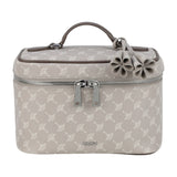 JOOP! Damen Kosmetiktasche - Cortina 1.0 Flora Washbag mhz, Cornflower, Logo, 17x24x13cm (HxBxT)