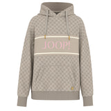 JOOP! Damen Hoodie - Loungewear, Kapuzenpullover, Muster, Logo