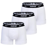 NIKE Herren Boxer Shorts, 3er Pack - Trunks, Logobund, Cotton Stretch
