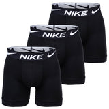 NIKE Herren Boxer Shorts, 3er Pack - Boxer Briefs, Dri-Fit Micro, Logobund