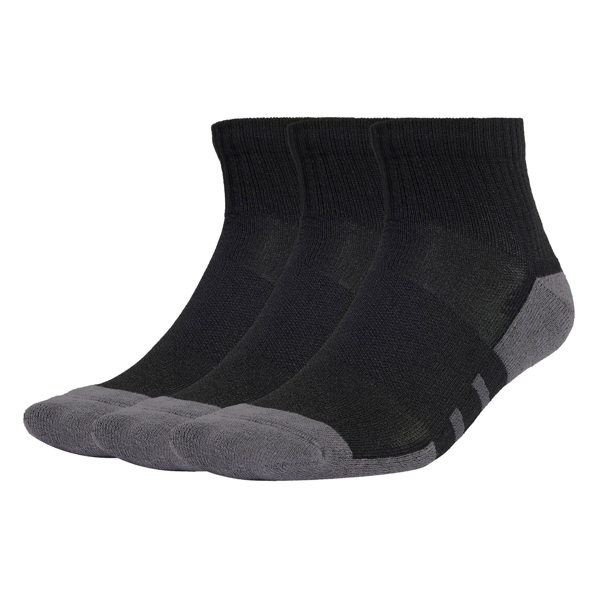 adidas Unisex Quartersocken, 3er Pack - Essentials Climacool Quarter Socken, Logo