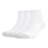 adidas unisex quarter socks, pack of 3 - Essentials Climacool Quarter Socks, logo