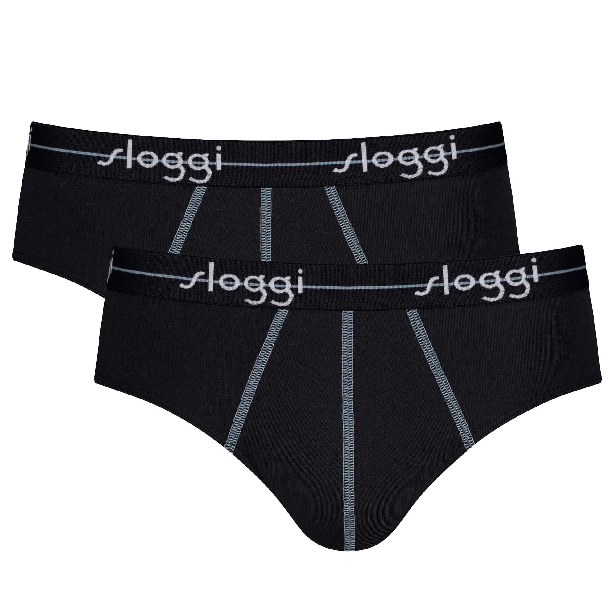 Sloggi Herren Slips Multipack - Start midi C2P box, Baumwolle