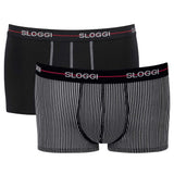 Sloggi Herren Hipster 2er Pack - Start Hipster C2P box, Boxershort, Baumwolle