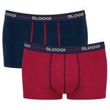 Sloggi Herren Hipster 2er Pack - Start Hipster C2P box, Boxershort, Baumwolle