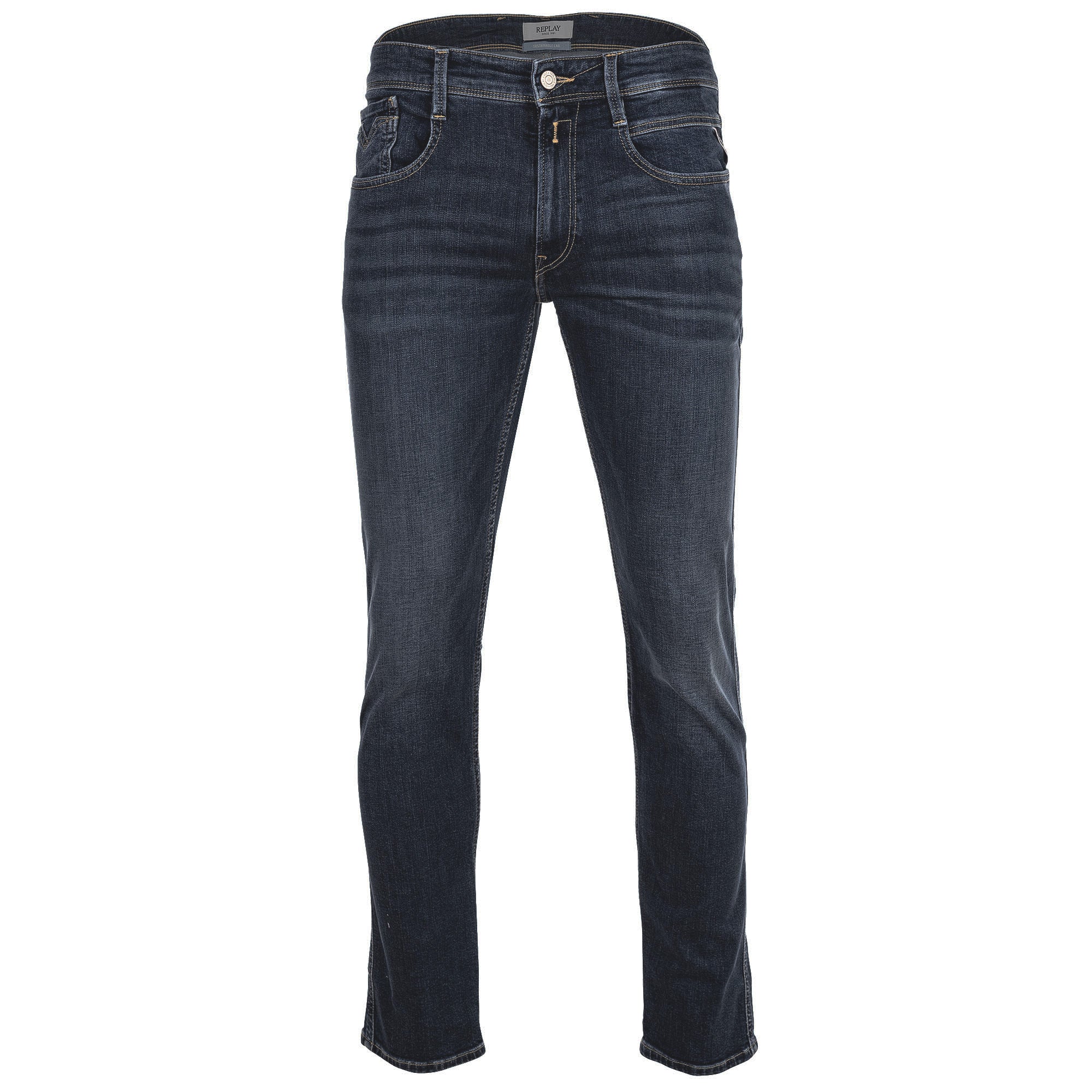REPLAY Men's Jeans - Hyperflex ANBASS, Stretch Denim, Slim Fit