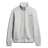 Superdry Herren Sweatjacke - Essential Logo Track Top, Stehkragen, Logo
