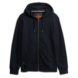 Superdry Herren Sweatjacke - Essential Logo Zip Hoodie, Kapuze, einfarbig