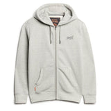 Superdry Herren Sweatjacke - Essential Logo Zip Hoodie, Kapuze, einfarbig