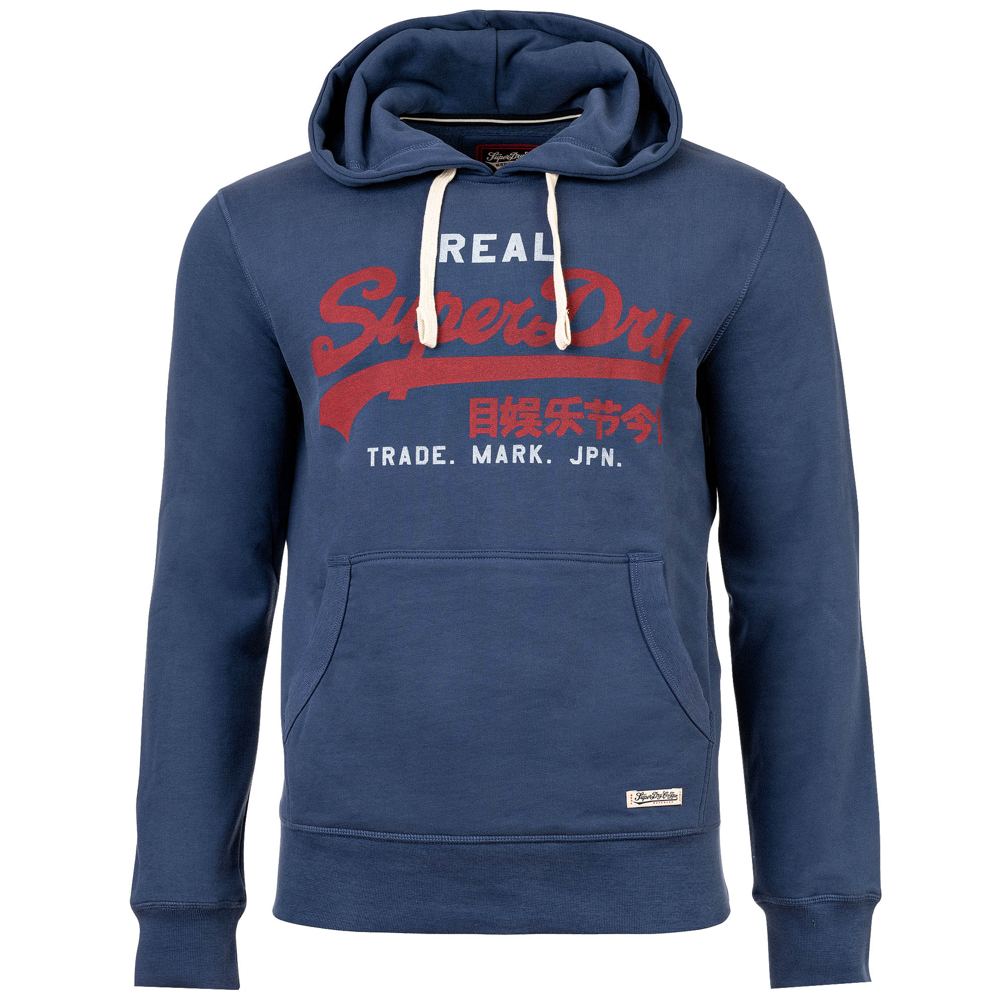 Superdry Herren Hoodie - Vl Classic Hood, Logo, Baumwoll-Mix, einfarbig