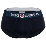 DOLCE & GABBANA Men's Briefs - Continuative Briefs Brando, Tricolour Crest Logo