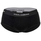 DOLCE & GABBANA Men's Briefs - Continuative Briefs Brando, ribbed, cotton