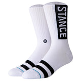 STANCE Unisex Socken - OG Crew, Logo, Crew Socken mit Streifen