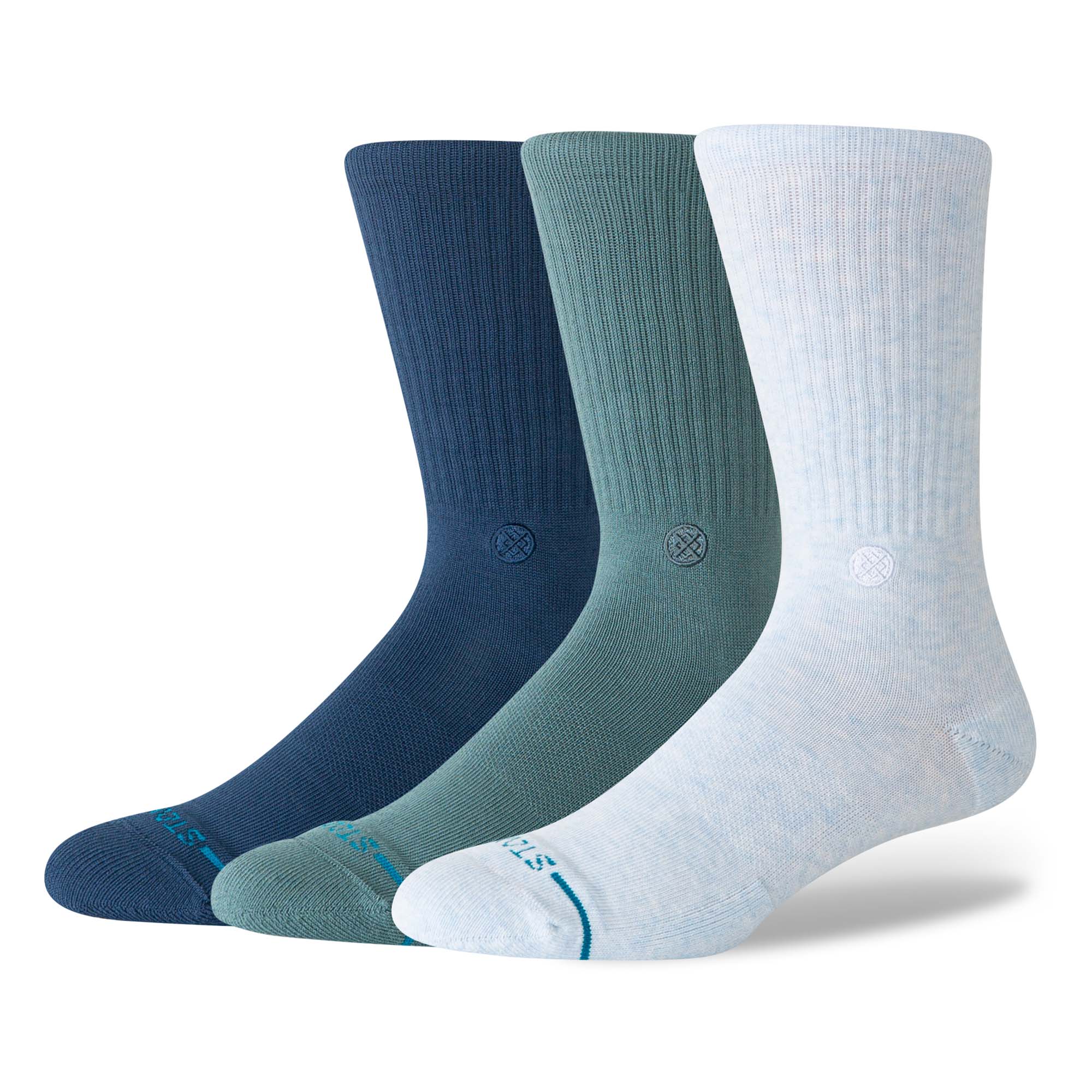 STANCE Unisex Socken 3er Pack - Icon, Logo, Basic, Crew Socken