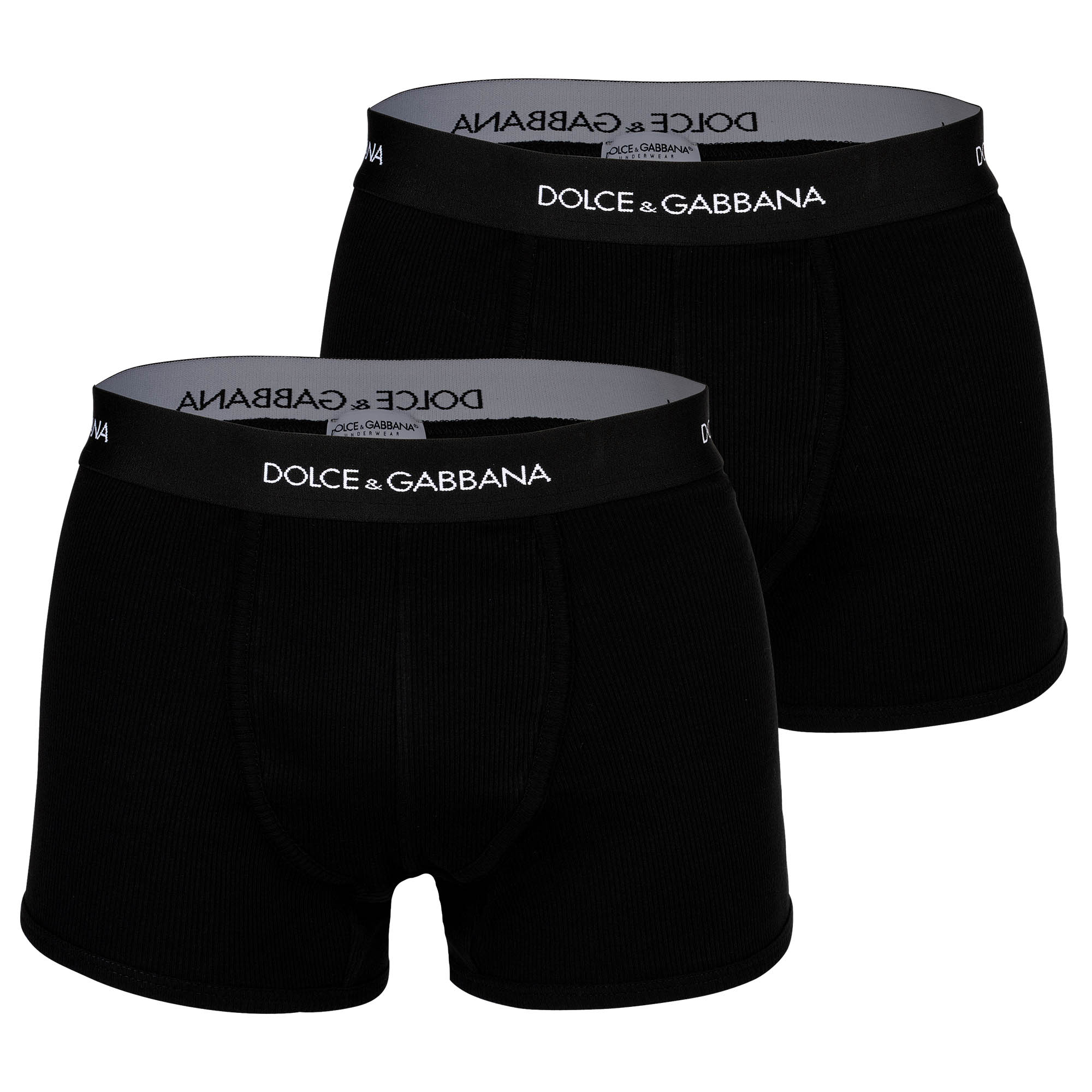 DOLCE & GABBANA Herren Boxershorts, 2er Pack - Regular Boxer, Baumwolle