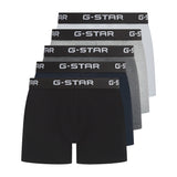G-STAR Herren Boxershorts, 5er Pack - MAIZE, Trunks, Cotton Stretch