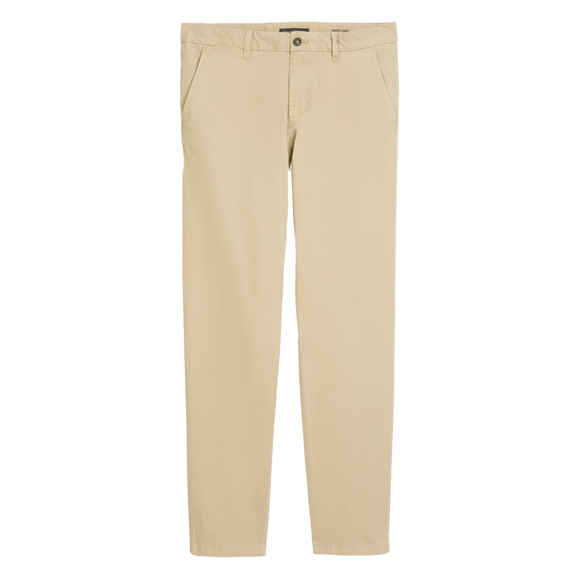 Marc O'Polo men's chino trousers – Osby, organic cotton blend, stretch, length 32