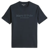 Marc O'Polo Men's T-shirt - Large logo, regular fit, cotton, logo print, plain