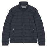 Marc O'Polo Men's Quilted Jacket - Woven Outdoor Jackets, Stand-up Collar, Zipper, Plain
