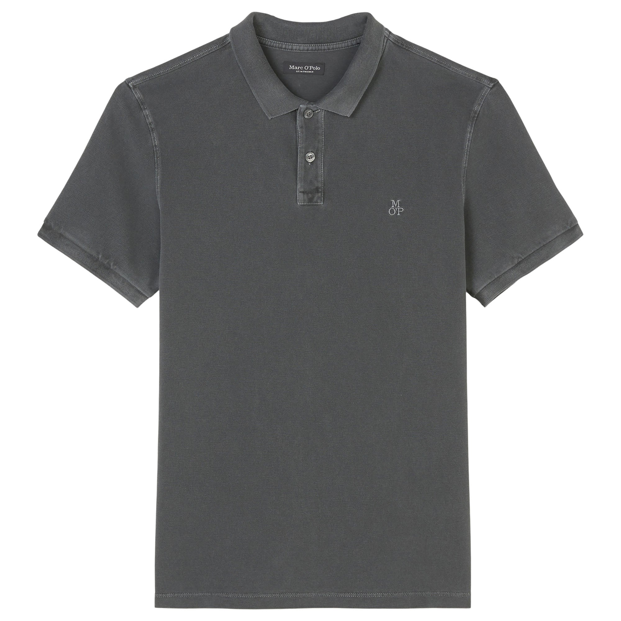Marc O'Polo Herren Poloshirt, kurzarm - Small-Logo, Regular Fit, Piqué-Struktur