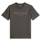 Marc O'Polo Herren T-Shirt - Big-Logo, Regular Fit, Baumwolle, Logoprint, uni