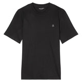 Marc O'Polo Herren T-Shirt - Small-Logo, Regular Fit, Baumwolle, Logoprint, uni