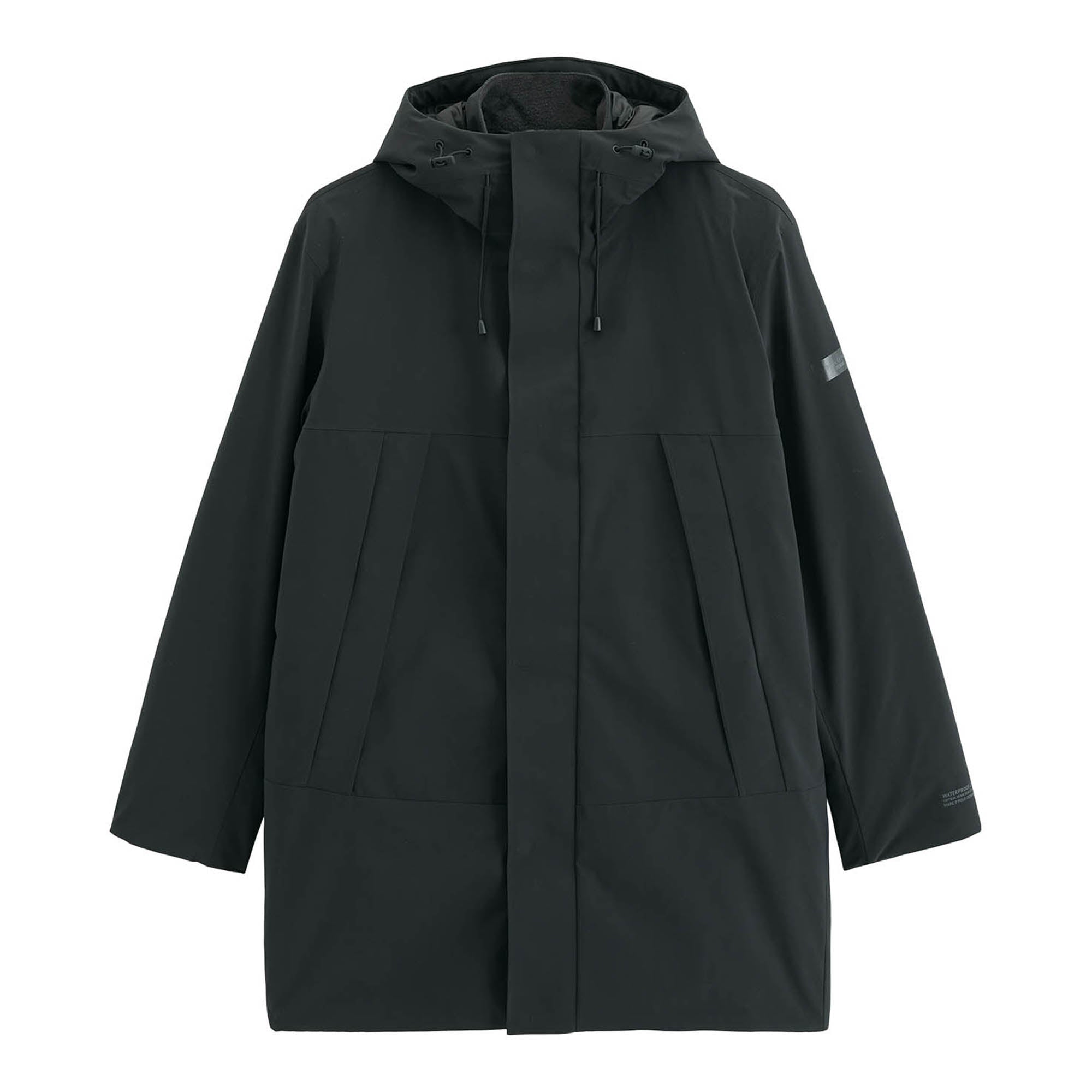 Marc O'Polo Denim Men's Winter Coat - Woven Outdoor Coats, Functional Parka, Hood, Waterproof