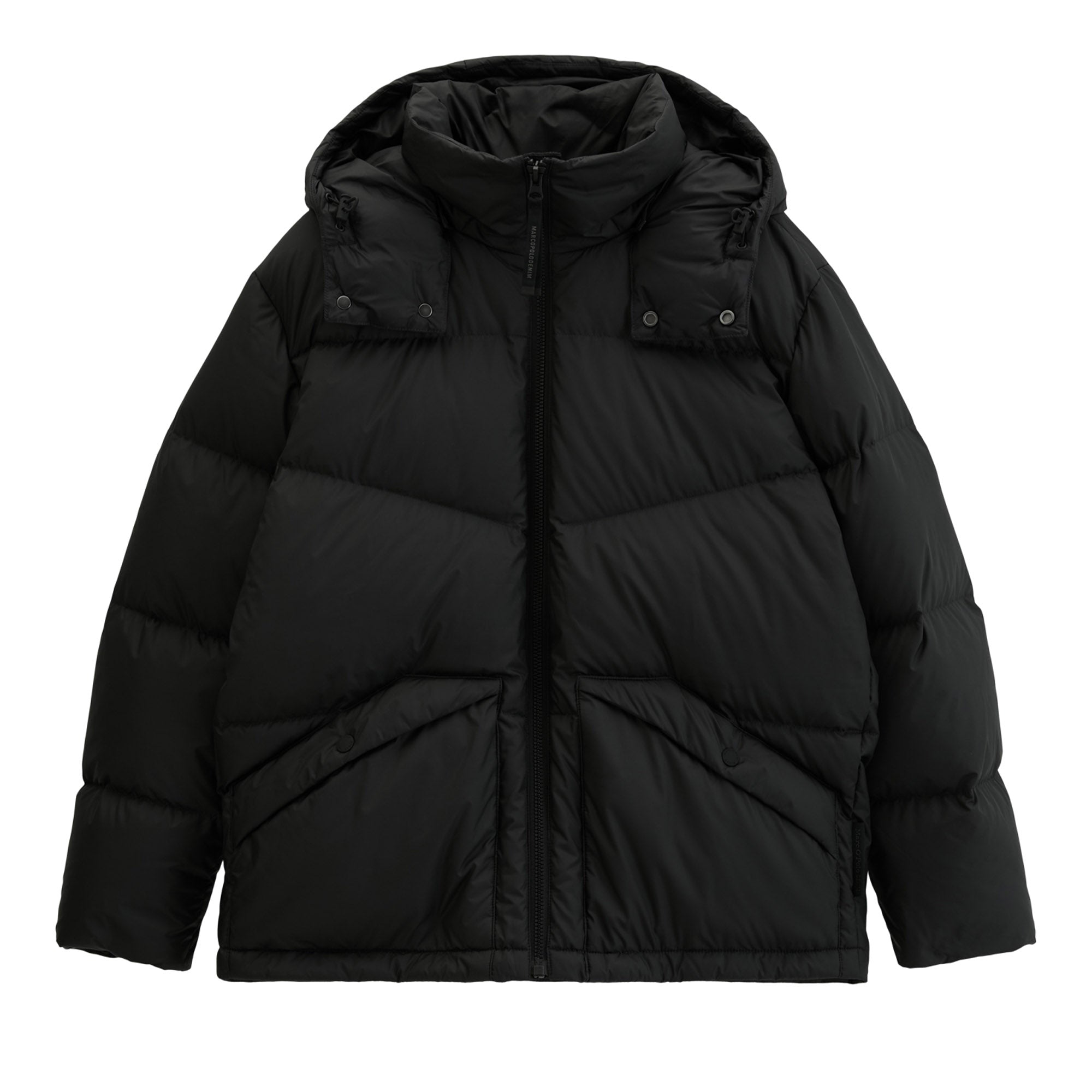 Marc O'Polo Denim Herren Winterjacke - Woven Outdoor Jackets, gesteppt, Kapuze