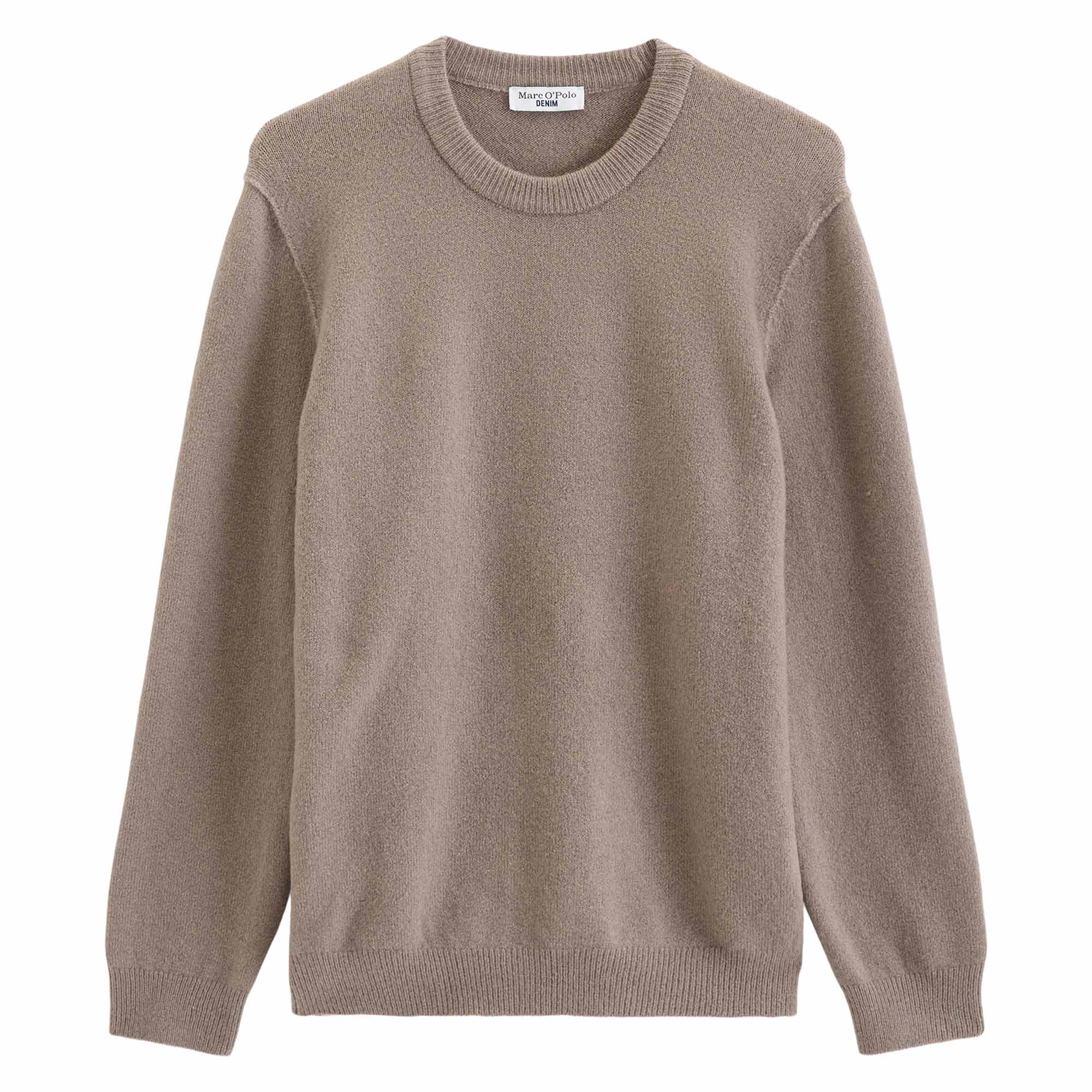 Marc O'Polo Denim Herren Strickpullover - Knit Pullover, Rundhals, Wollmischung