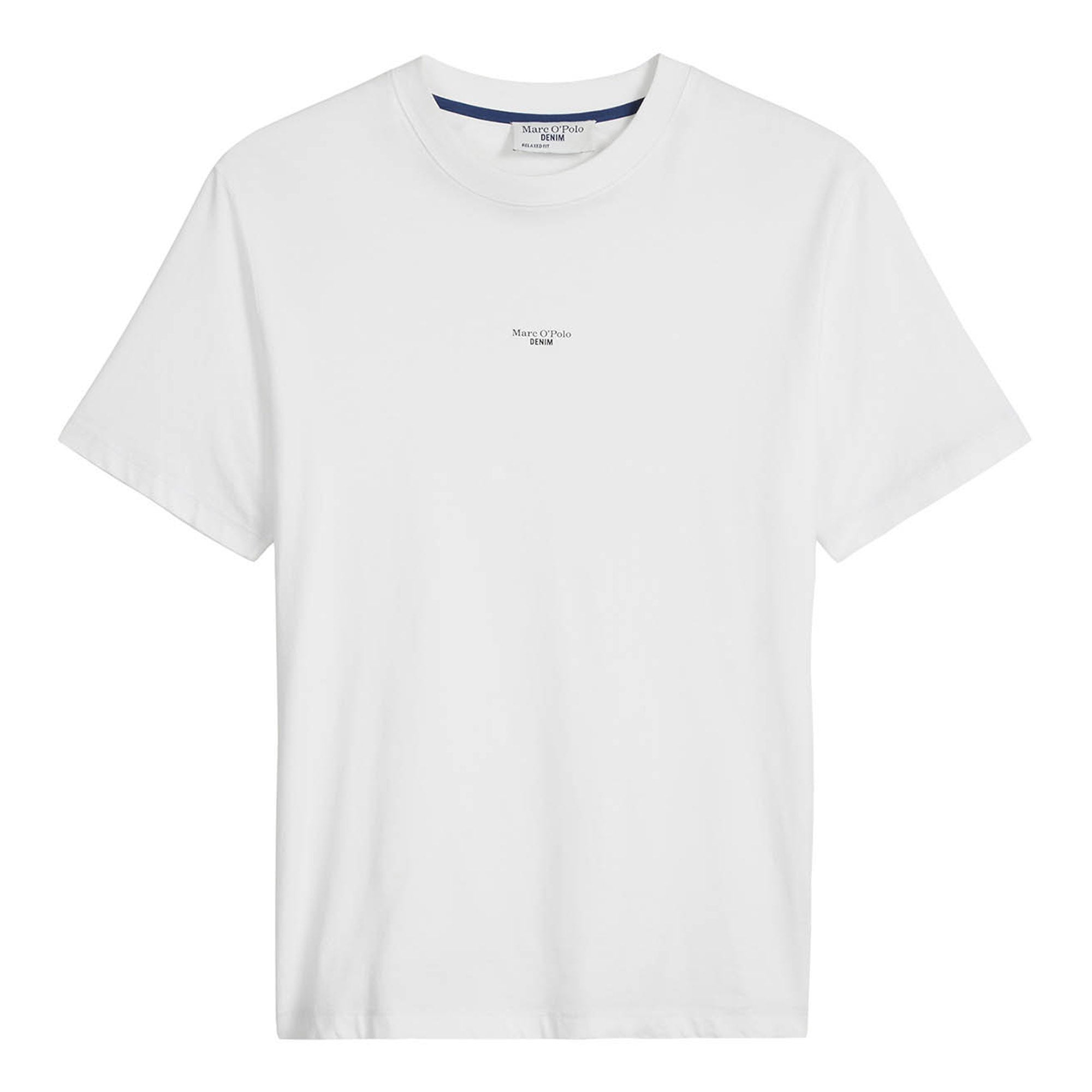 Marc O'Polo Denim Herren T-Shirt - Relaxed Fit, Baumwolle, Logo, einfarbig