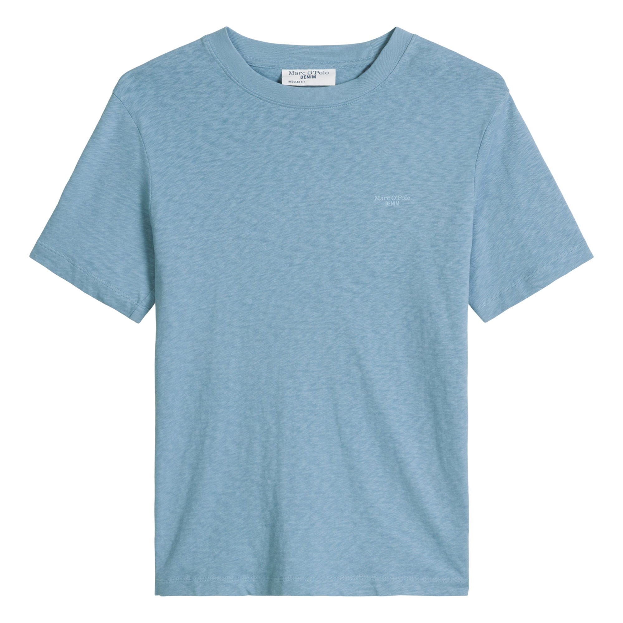 Marc O'Polo Denim Herren T-Shirt - Slub-Jersey-Qualität, Regular Fit, Baumwolle, einfarbig