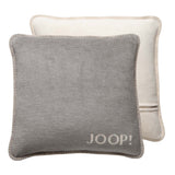 JOOP! cushion cover - MDF Melange Doubleface, logo