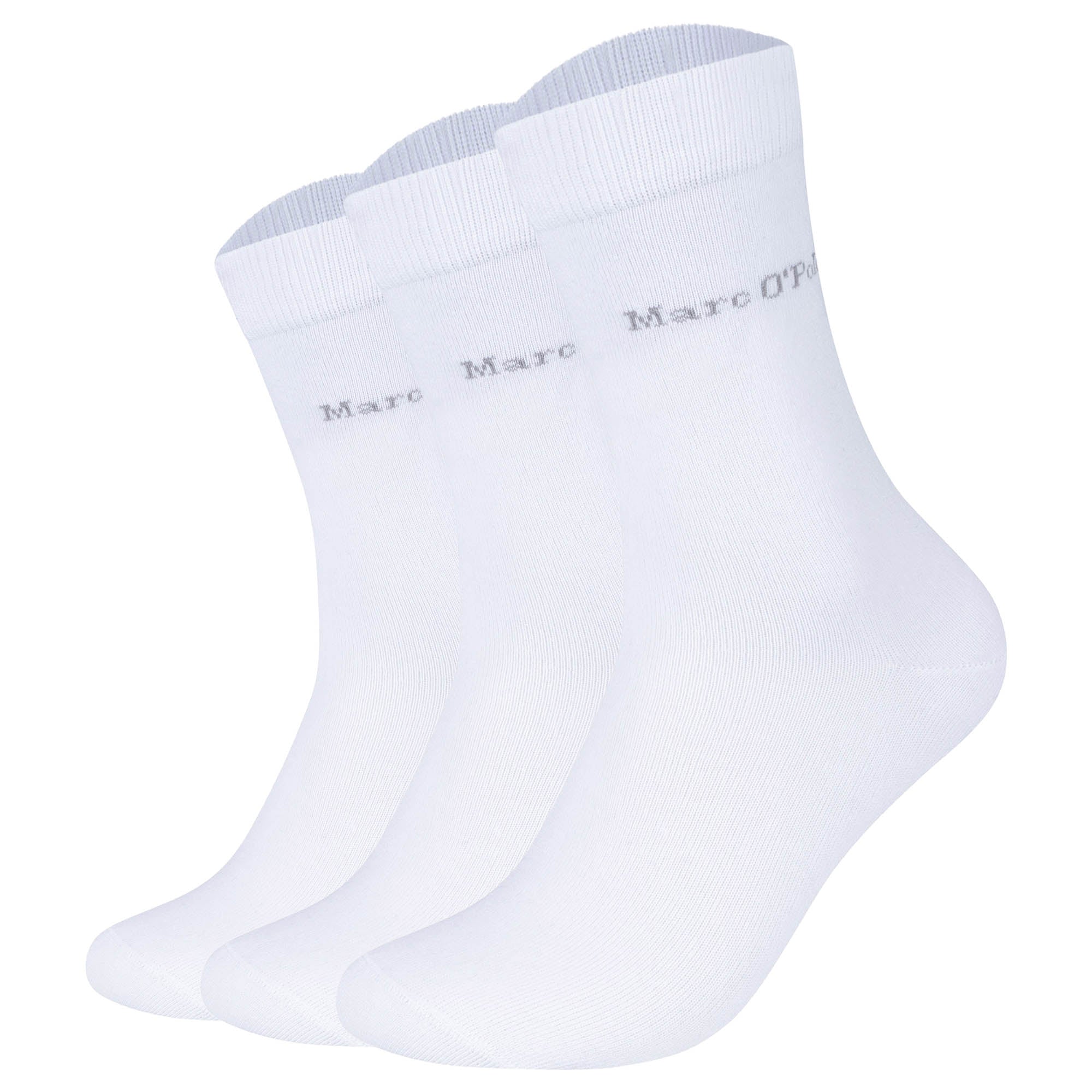Marc O'Polo Unisex Socken, 3er Pack - Classic OCS Socks, Baumwollmischung, einfarbig