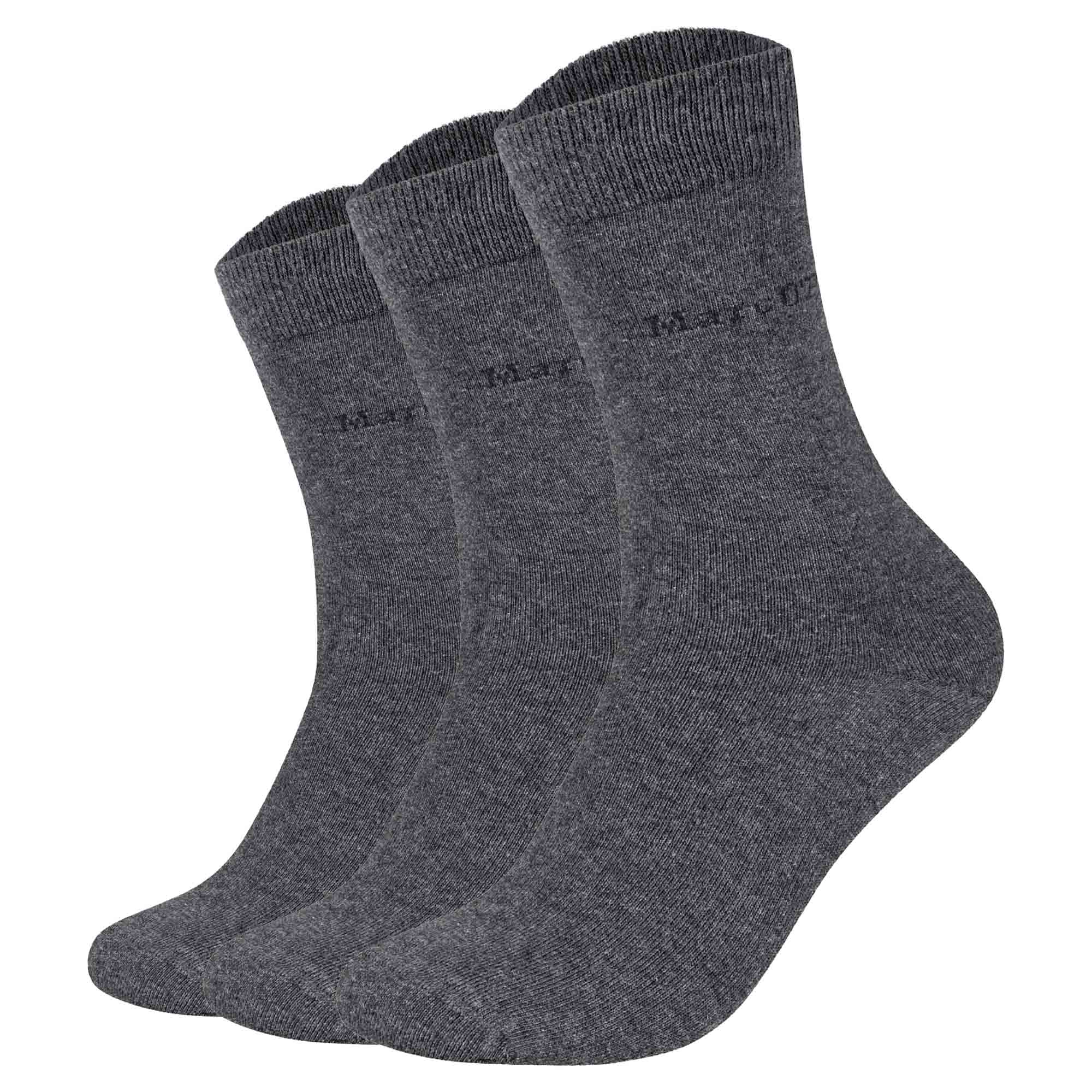 Marc O'Polo Unisex Socken, 3er Pack - Classic OCS Socks, Baumwollmischung, einfarbig