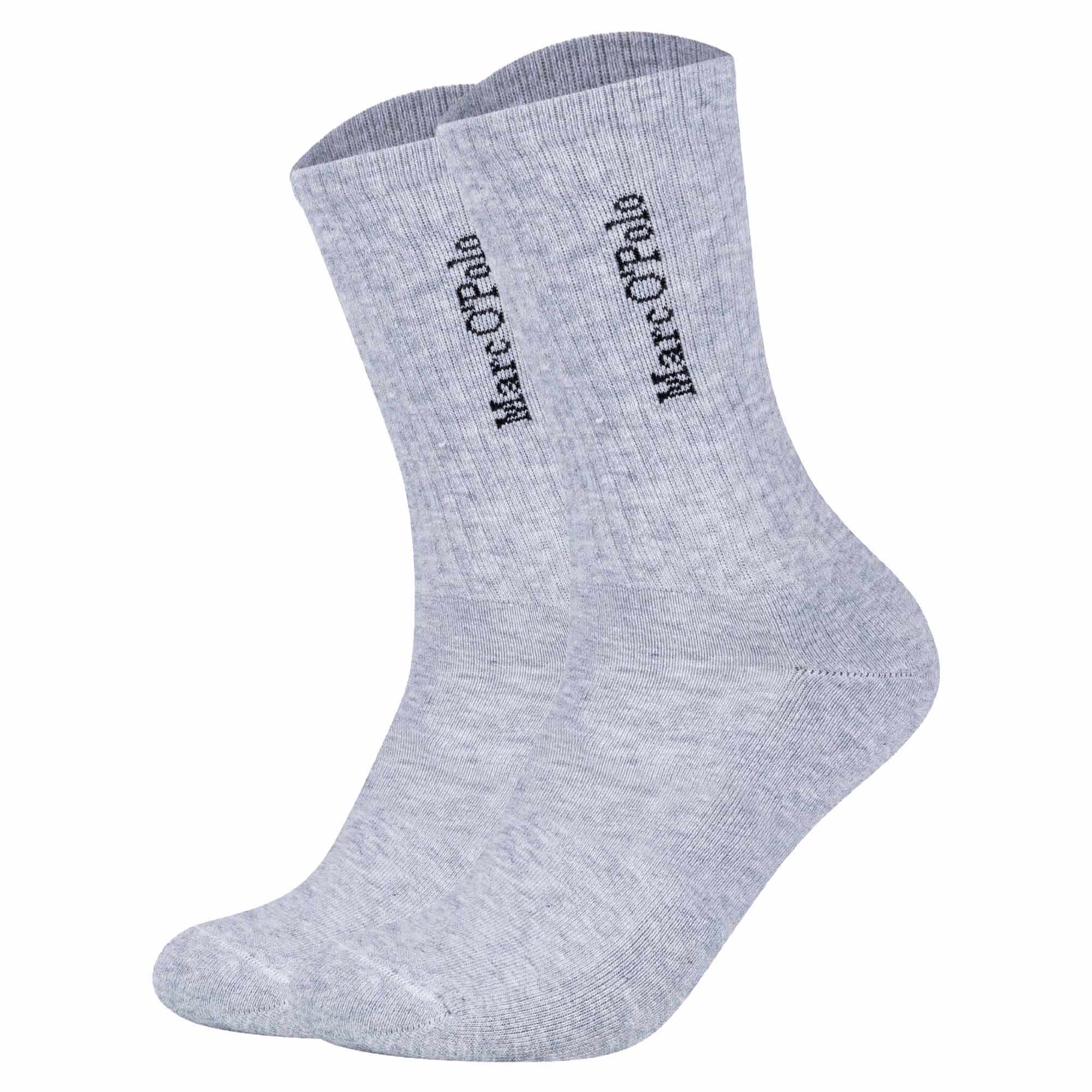 Marc O'Polo Unisex Socken, 2er Pack - Premium Casual OCS Tennis, Rippsocken, Baumwollmix
