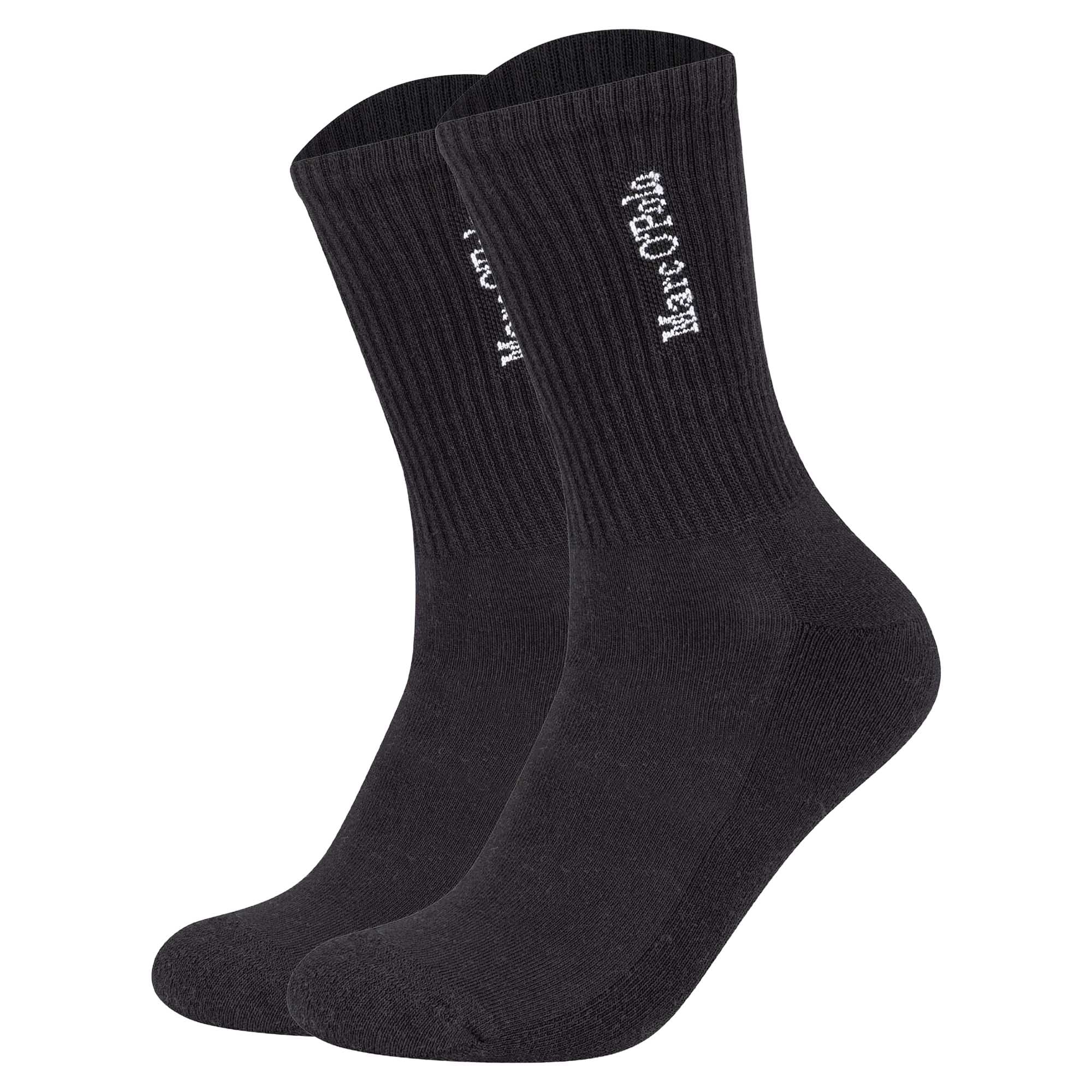 Marc O'Polo Unisex Socken, 2er Pack - Premium Casual OCS Tennis, Rippsocken, Baumwollmix