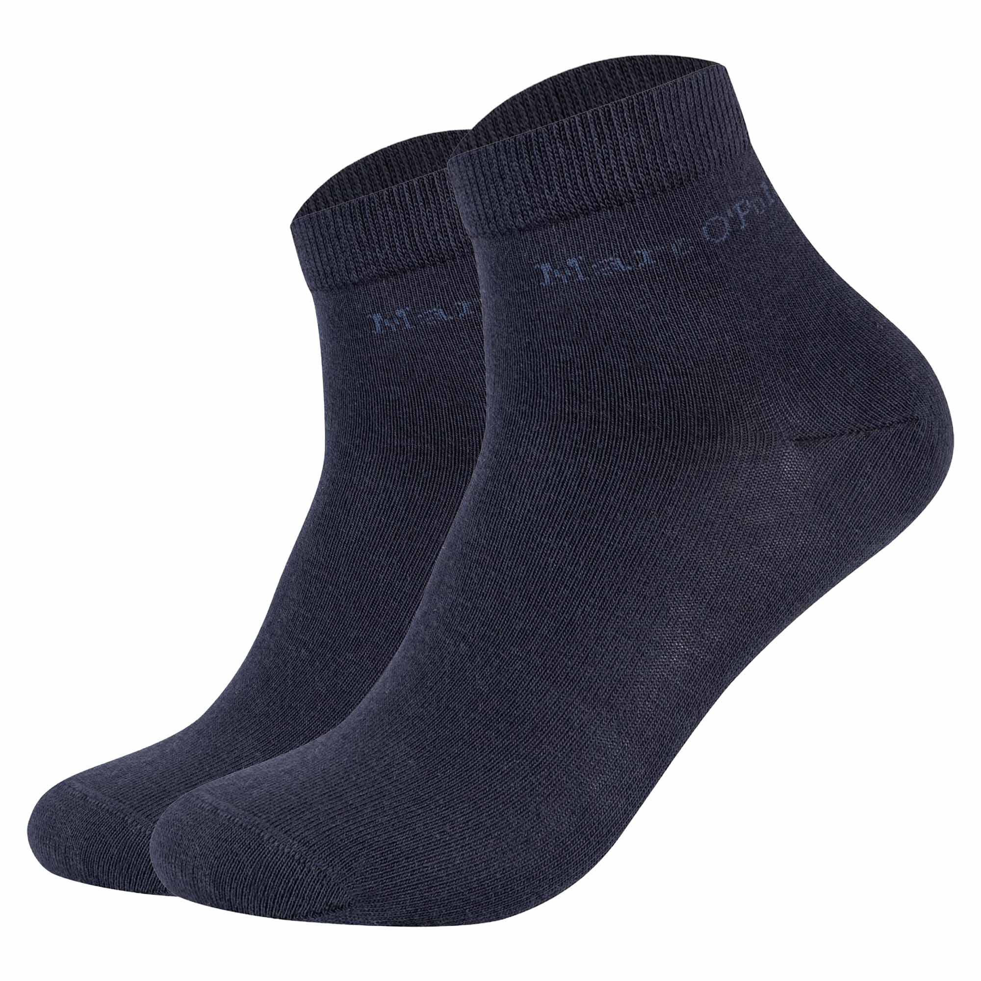 Marc O'Polo Unisex Quarter-Socken, 2er Pack - Premium Essentials GOTS Quarters, Baumwollmix