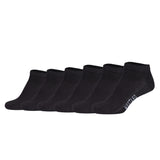 Mustang Women's Sneaker Socks, Pack of 6 - Casual Organic Cotton Sneaker, plain