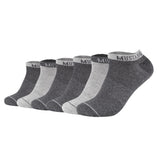 Mustang men's sneaker socks, pack of 6 – casual organic cotton sneakers, plain