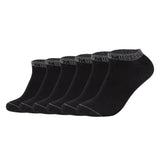 Mustang men's sneaker socks, pack of 6 – casual organic cotton sneakers, plain