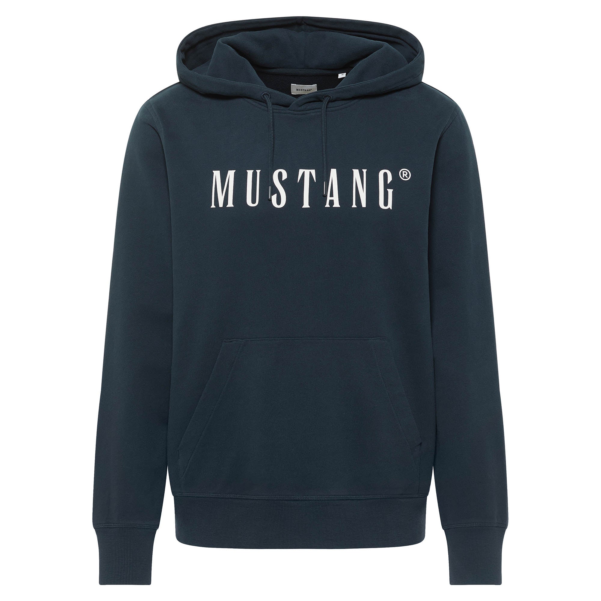 MUSTANG Herren Sweatshirt - Bronson, Hoodie, Kapuze, Logo, Bio-Baumwolle