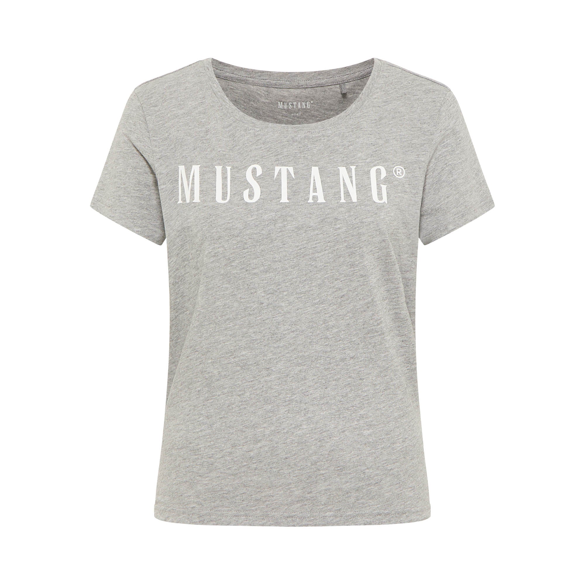 MUSTANG Women's T-shirt - Alma, cotton, round neck, logo