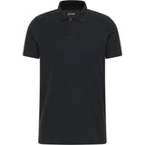 MUSTANG Herren Poloshirt - Palco, Knit Piqué, Bio-Baumwolle, einfarbig