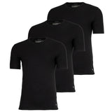 Calvin Klein Herren T-Shirt, 3er Pack - Icon Stretch, Rundhals, Mikrofaser