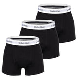 Calvin Klein men's boxer shorts, 3-pack - Relaxed Trunk, Icon Stretch, logo waistband