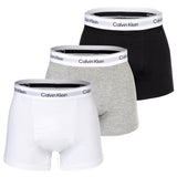 Calvin Klein men's boxer shorts, 3-pack - Relaxed Trunk, Icon Stretch, logo waistband