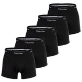 Calvin Klein men's boxer shorts, pack of 5 - trunks, Icon Stretch, logo waistband