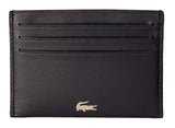 LACOSTE Men's Credit Card Holder, genuine leather - Credit Card Holder, 7,5x11x1cm (HxLxW)