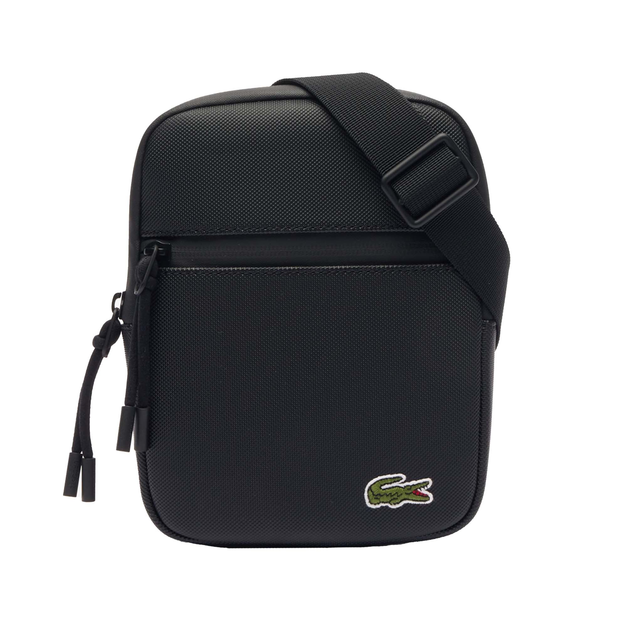 LACOSTE Herren Umhängetasche - S Flat Crossover Bag, 21x16x3,5cm (HxBxT)